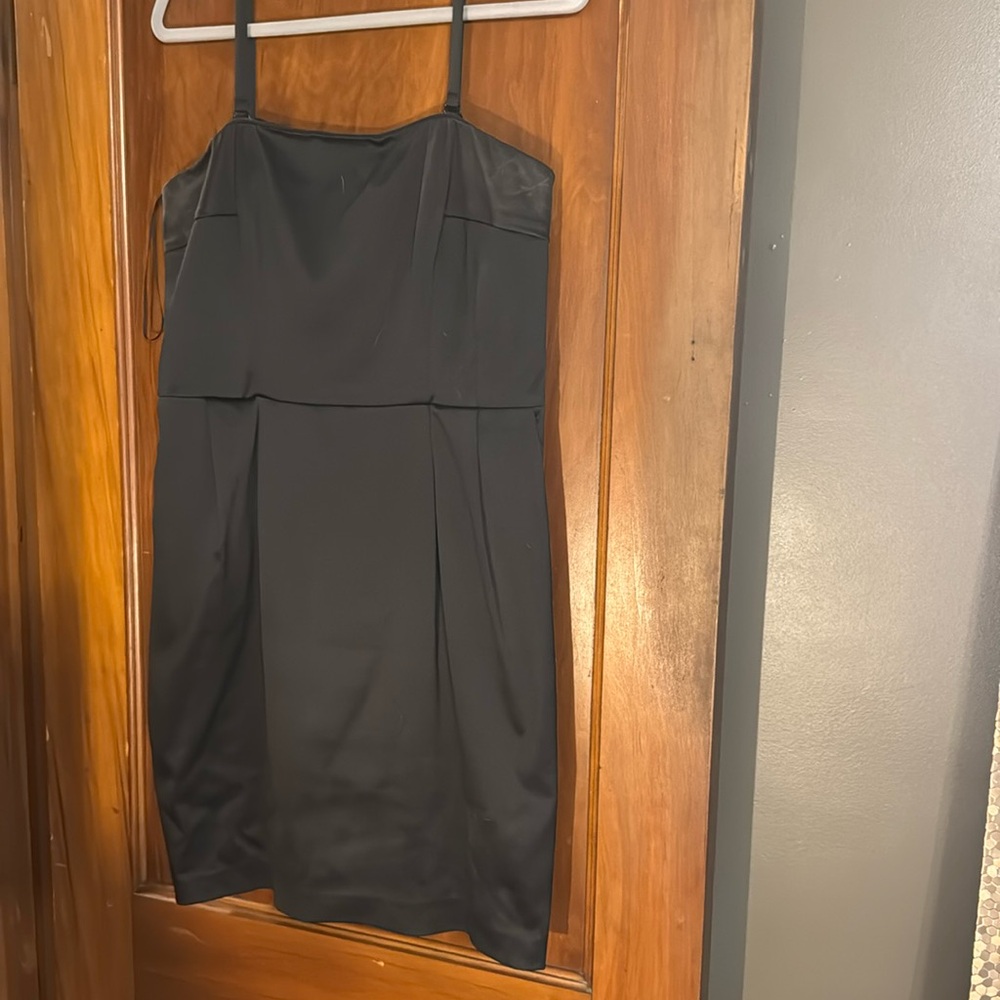 Black short express cocktail dress